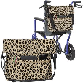 Wheelchair Bag (Option: Leopard Print)