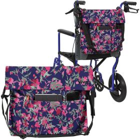 Wheelchair Bag (Option: Pink Floral)
