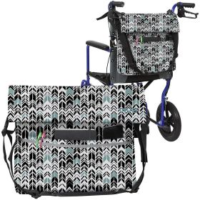 Wheelchair Bag (Option: Chevron)